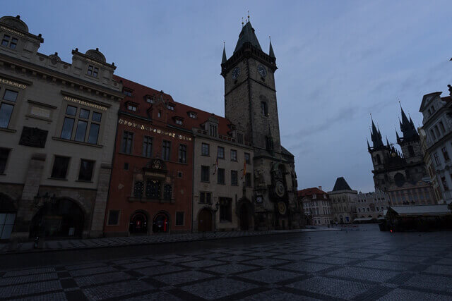 Old Town Square - Before