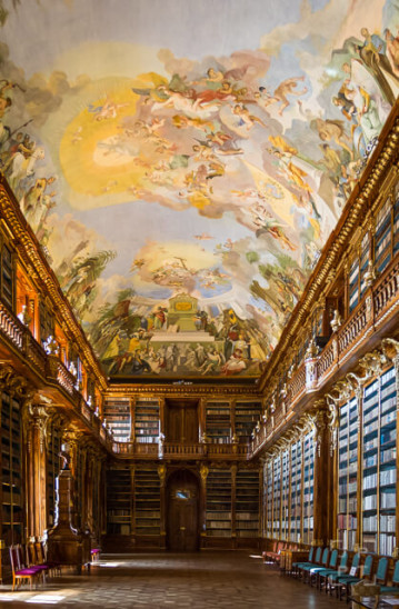 Philosophical Hall at Strahov library