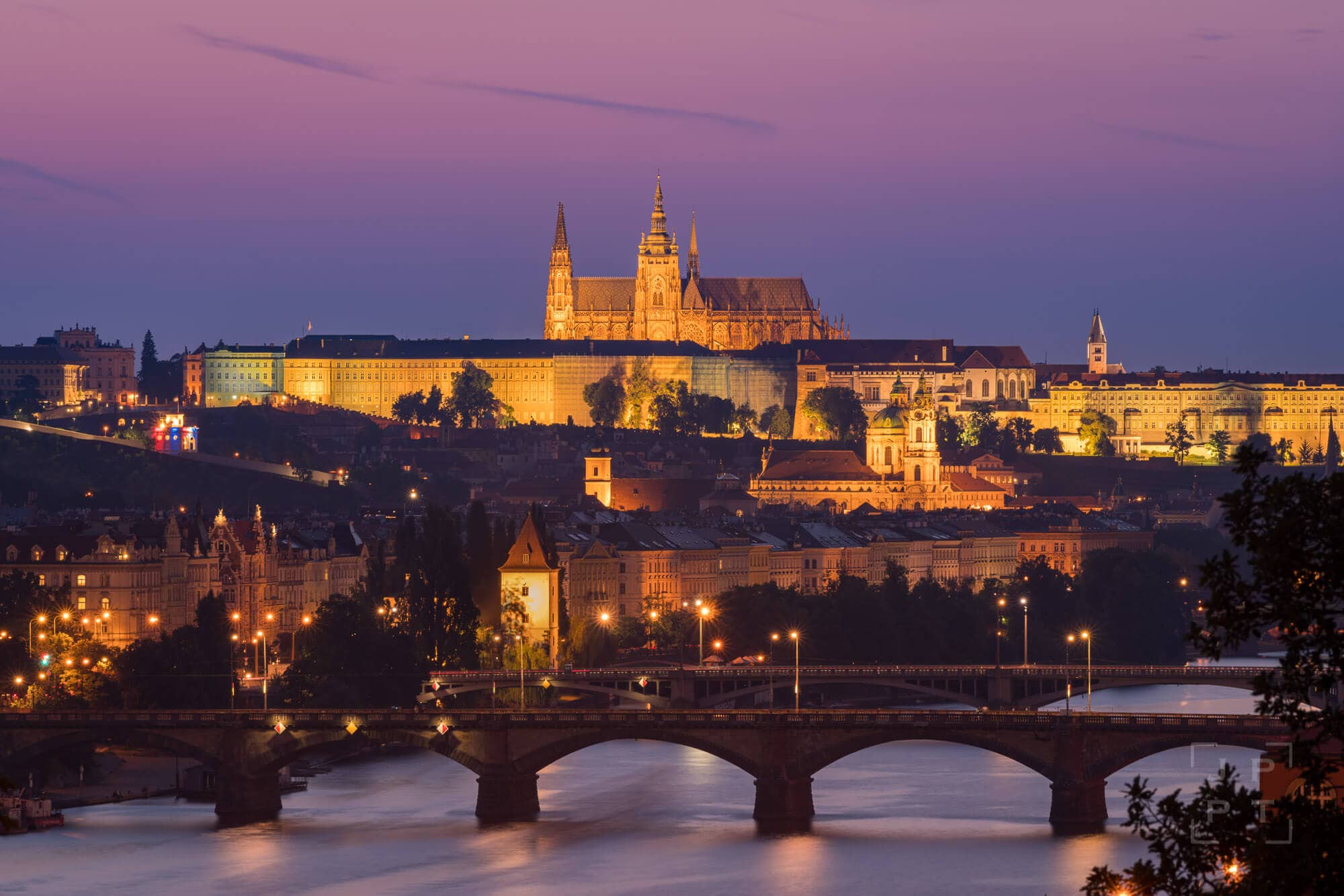 Prague castle is a UNESCO world heritage site