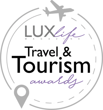 Lux Life Travel & Tourism award winner badge